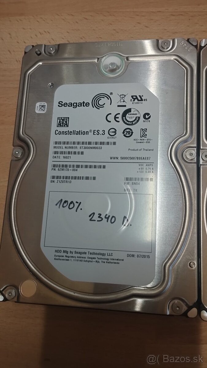 Seagate constellation ES.3 3TB