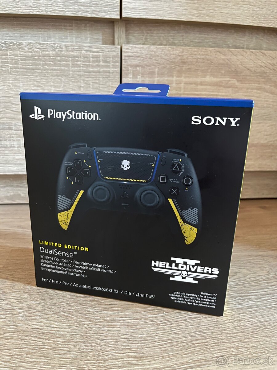 PS5 Dualsense Helldivers II Limited Edition NEROZBALENÝ