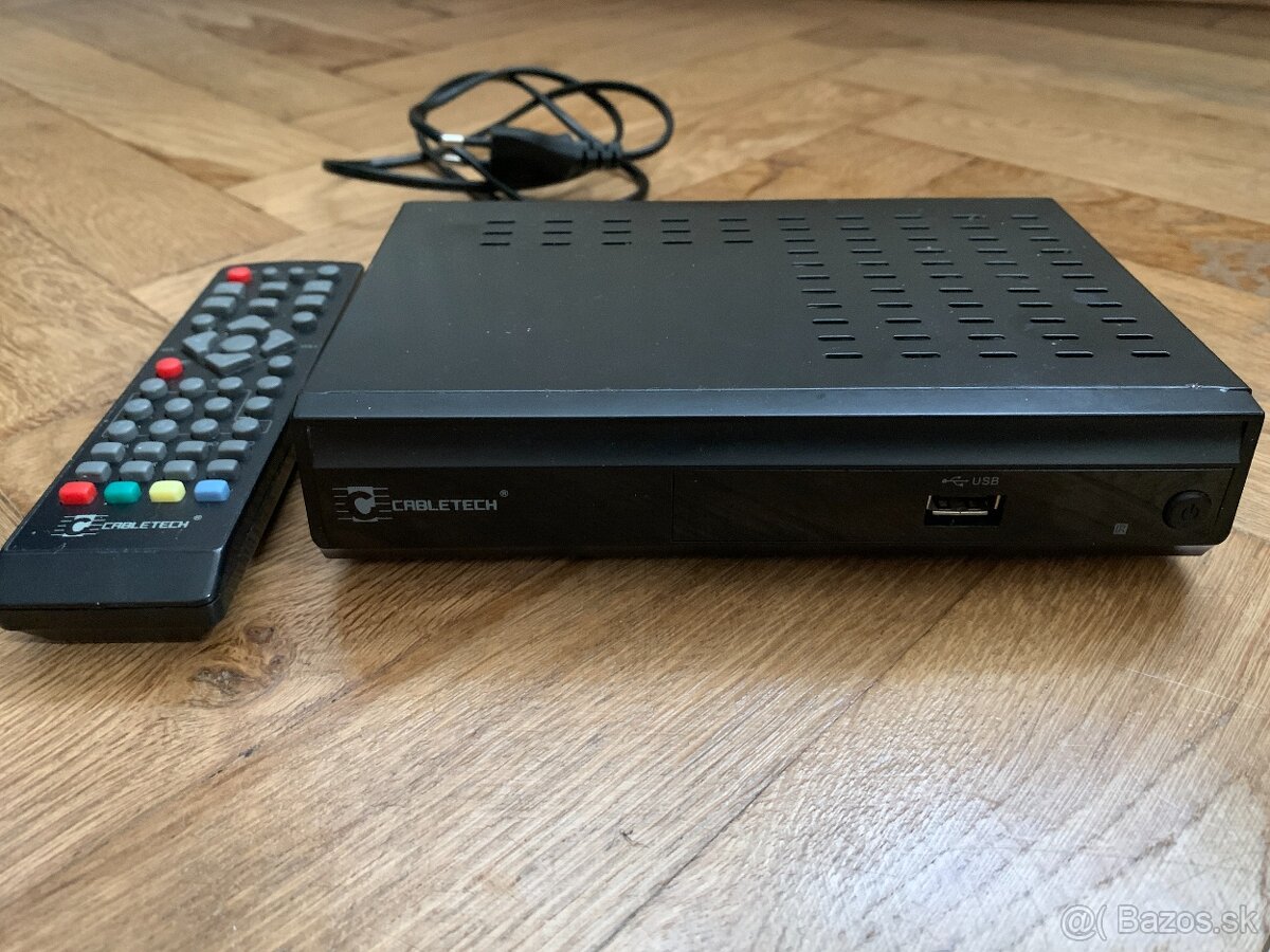 Predám set top box Cabletech URZ0083 + diaľkové ovládanie