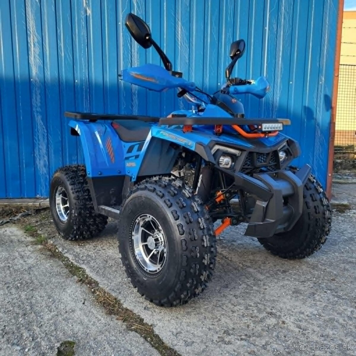 Asix FOURCRAFT 125cc modrá automat