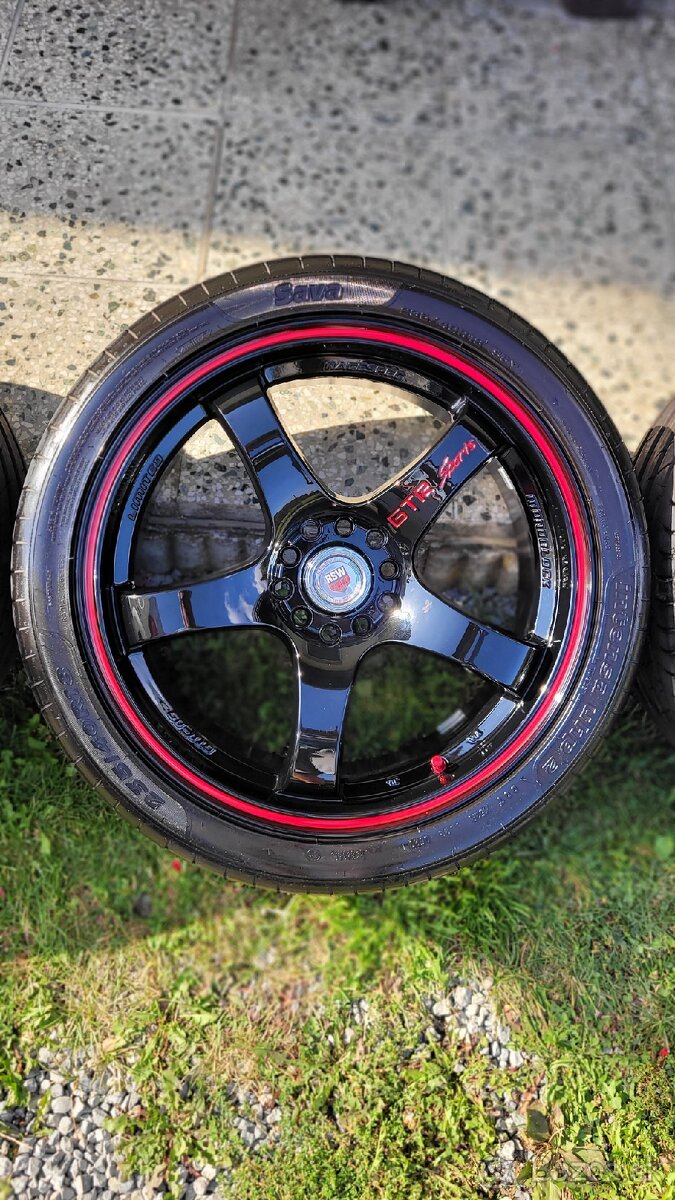 Alu disky dvojroztec RSW RACING GTR 18" + Sava 235/40 R18