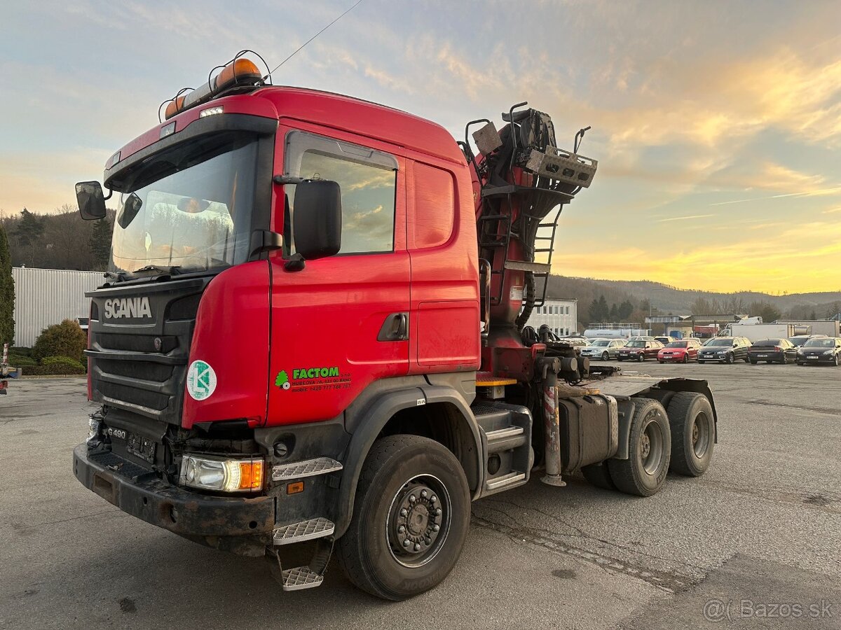 Scania G 490 na náhradní díly, EURO VI 