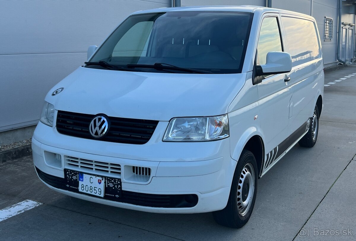 Volkswagen T5 Transporter 1.9 TDI, 75 kW, r.v: 10/2008