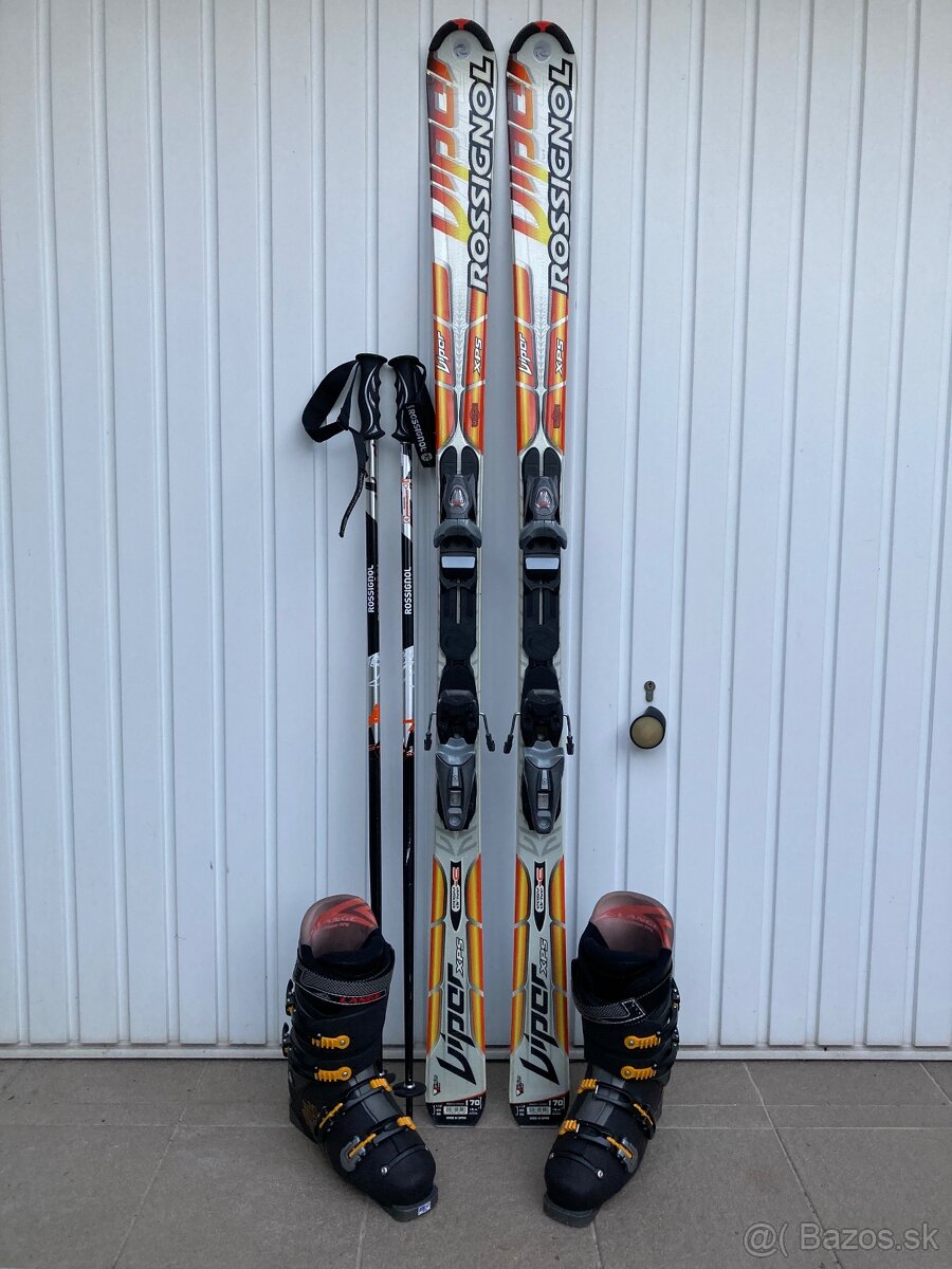 Predam lyziarsky set (Rossignol/Lange)