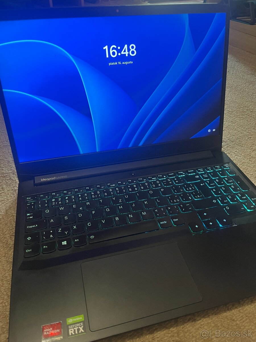 HERNÝ NOTEBOOK - LENOVO IDEAPAD GAMING 3