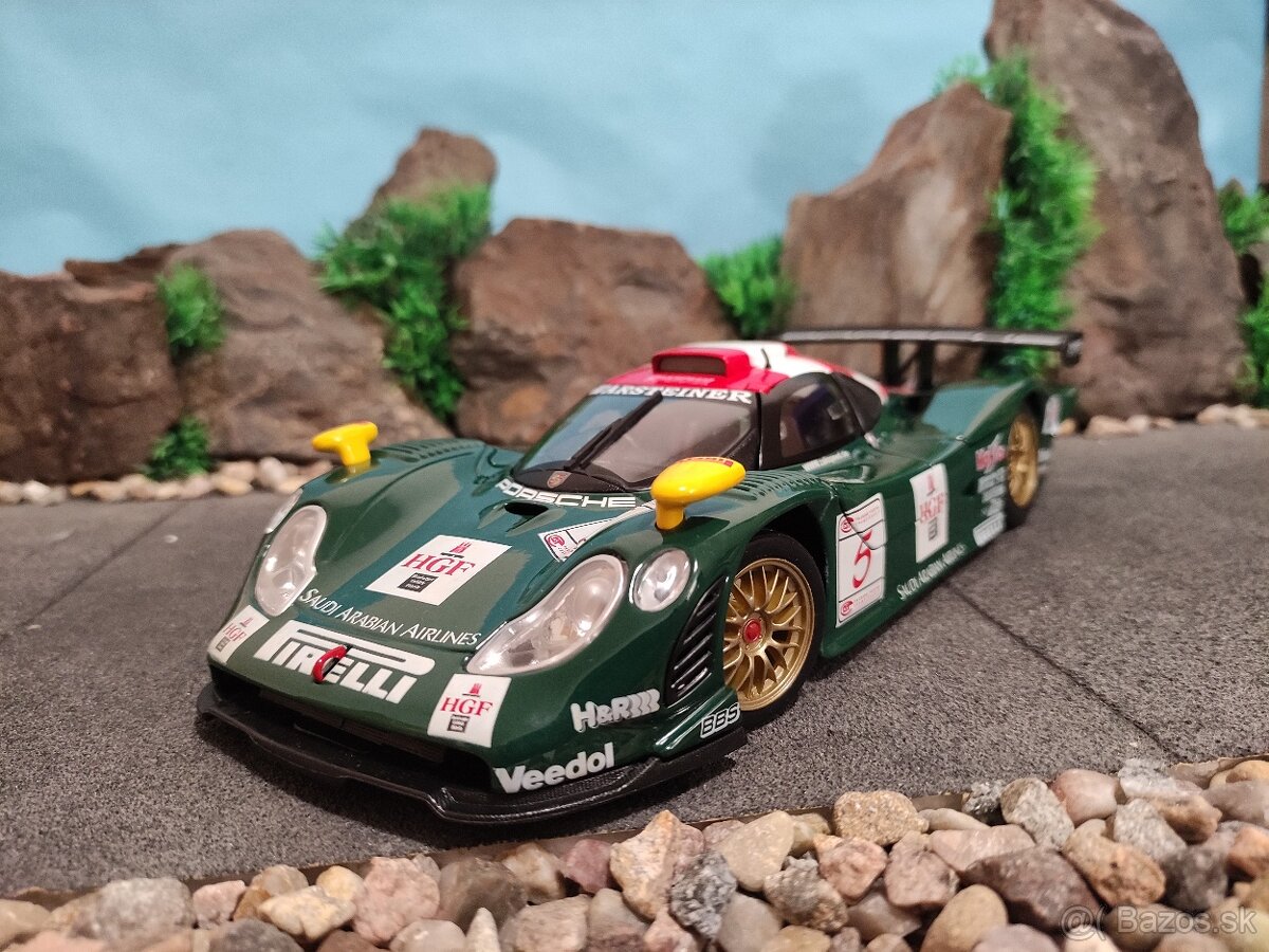 prodám model 1:18 Porsche 911 GT1 Le Mans 1998 zackspeed