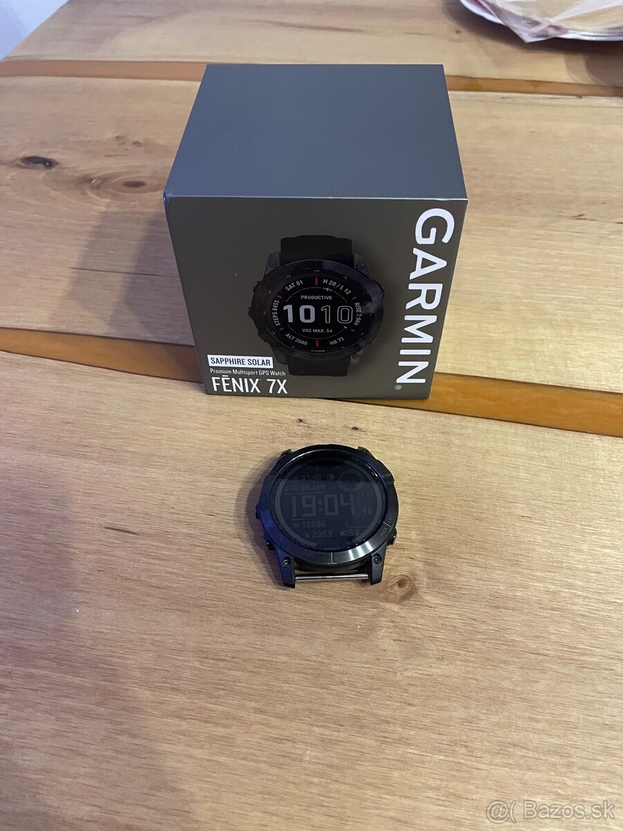 Garmin fenix 7x saphhire solar