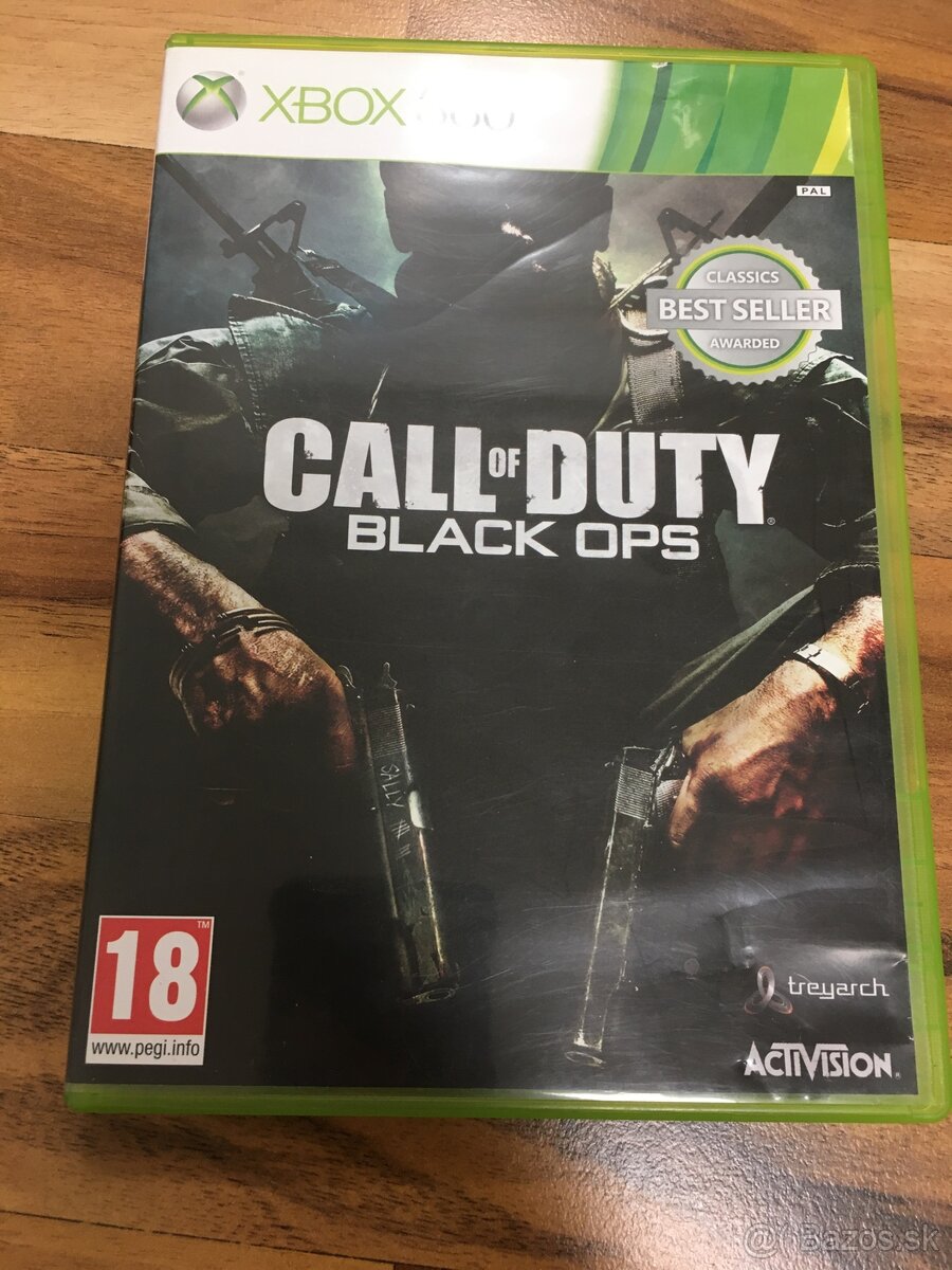 Predám Call of Duty Black Ops (X360)