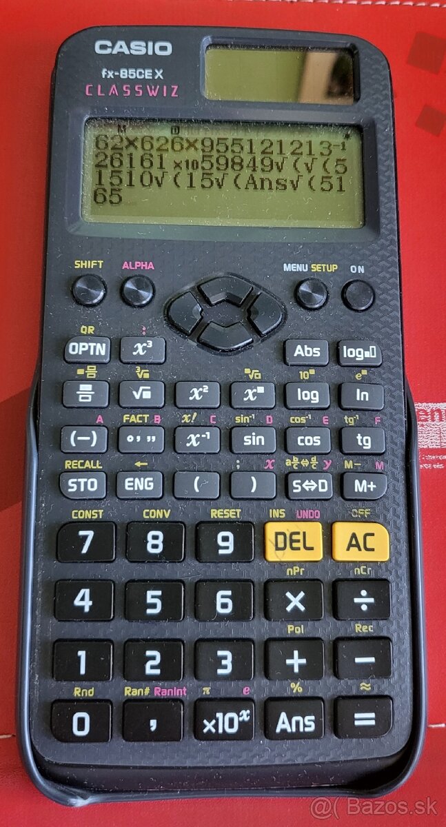 kalkulačka Casio FX 85 CEX