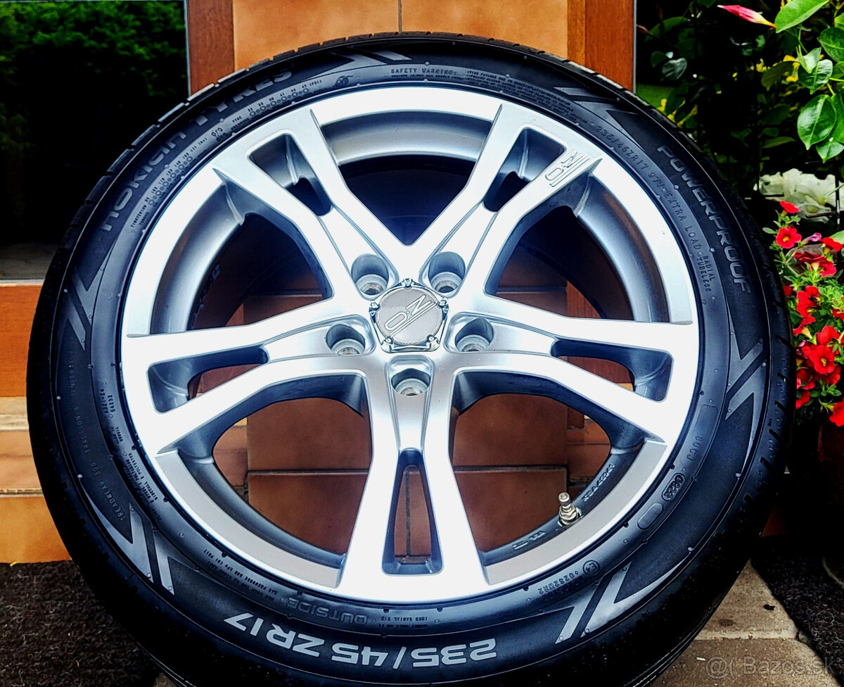 alu R17 5x112, letné pneu 235/45, VW Passat, Audi A4, A6