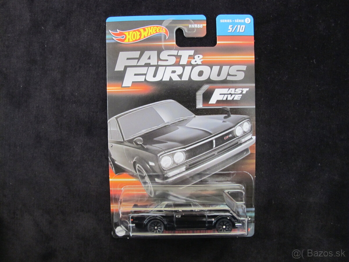 Hot wheels 1971 Nissan Skyline H/T 2000 GT  Fast and Furious