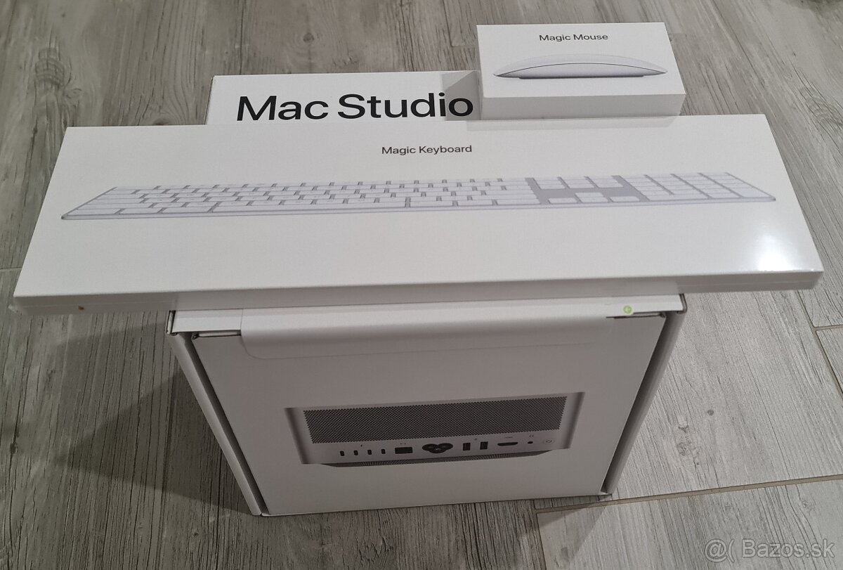 MAC Studio M2 - 2TB SSD + klavesnica a mys