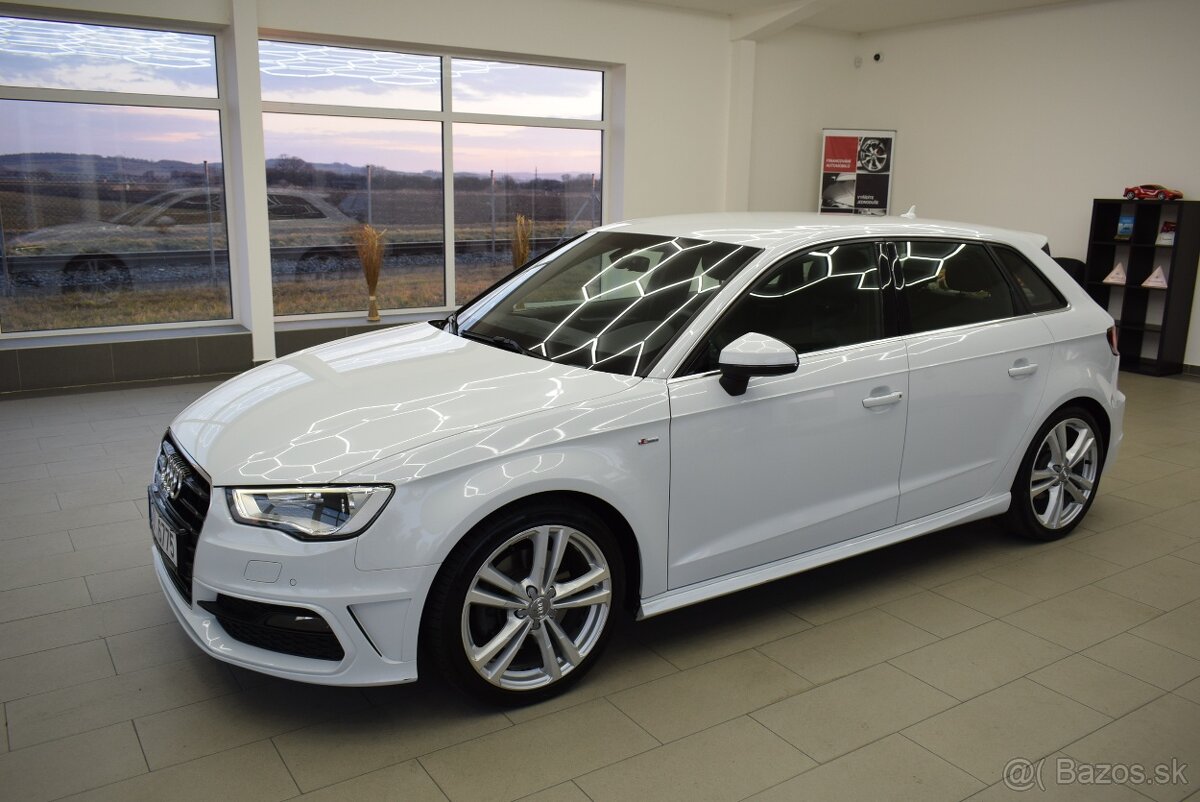 Audi A3 2,0 TDI 135 kW, S-LINE,quattro,Aut.