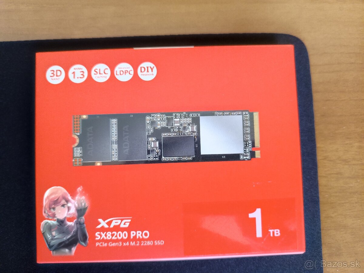 ADATA XPG SX8200 Pro 1 TB, záruka