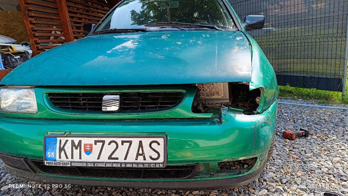 Predám Seat Ibiza naburany  predok pojazdny