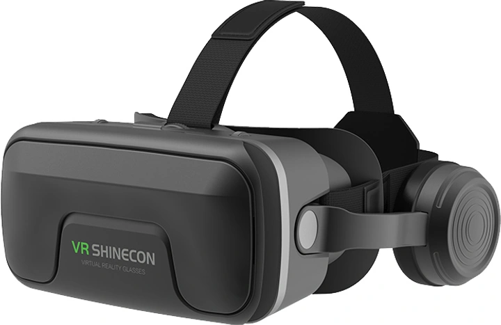 3D OKULIARE PRE VIRTUÁLNU REALITU VR BOX SHINECON G04 ČIERNE