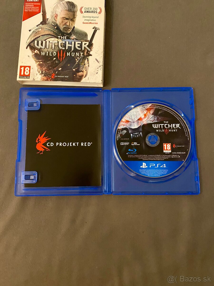 WITCHER 3 WILD HUNT PS4