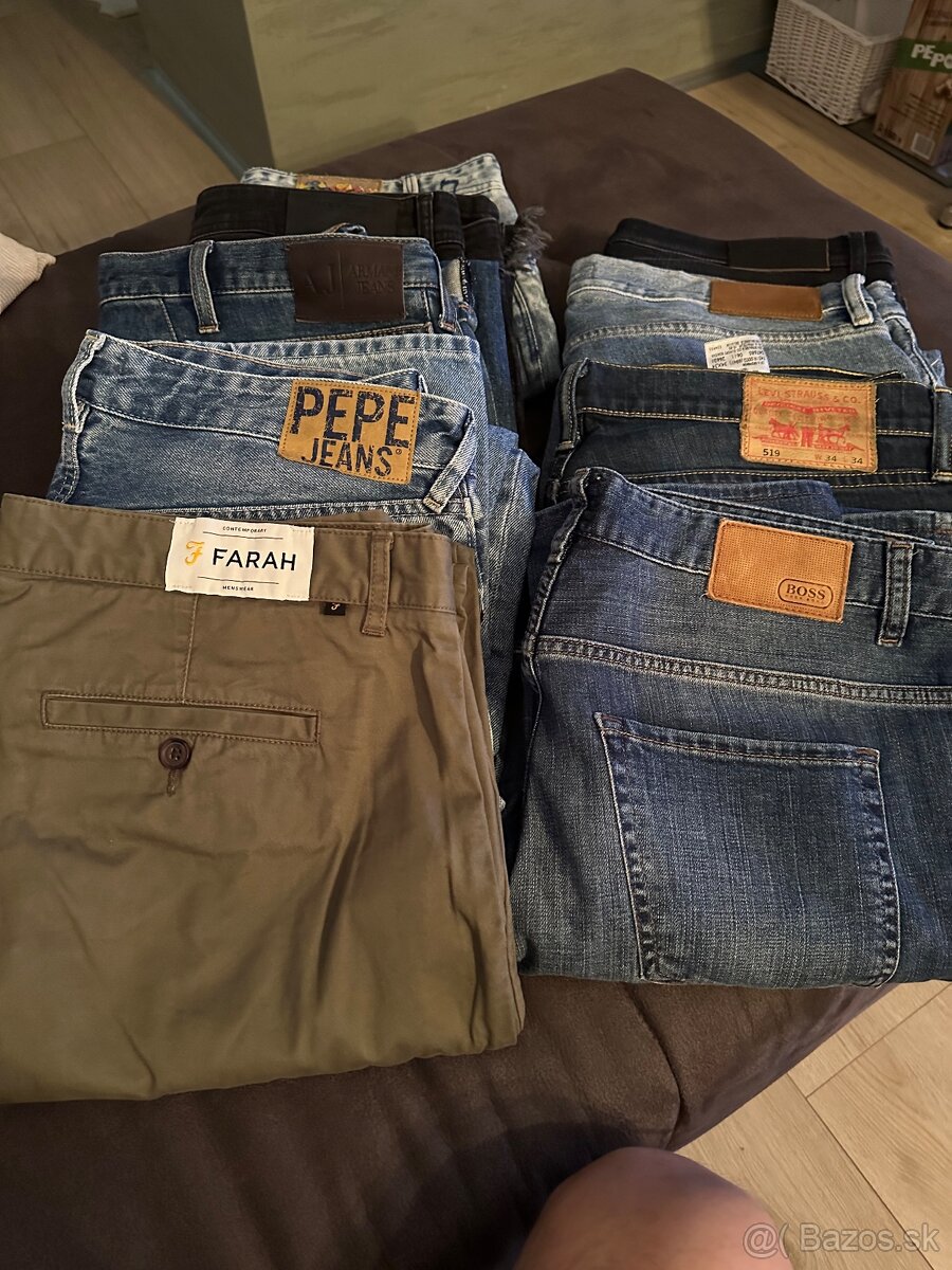 Pepe Jeans Armani Hugo Boss Desigual Lee