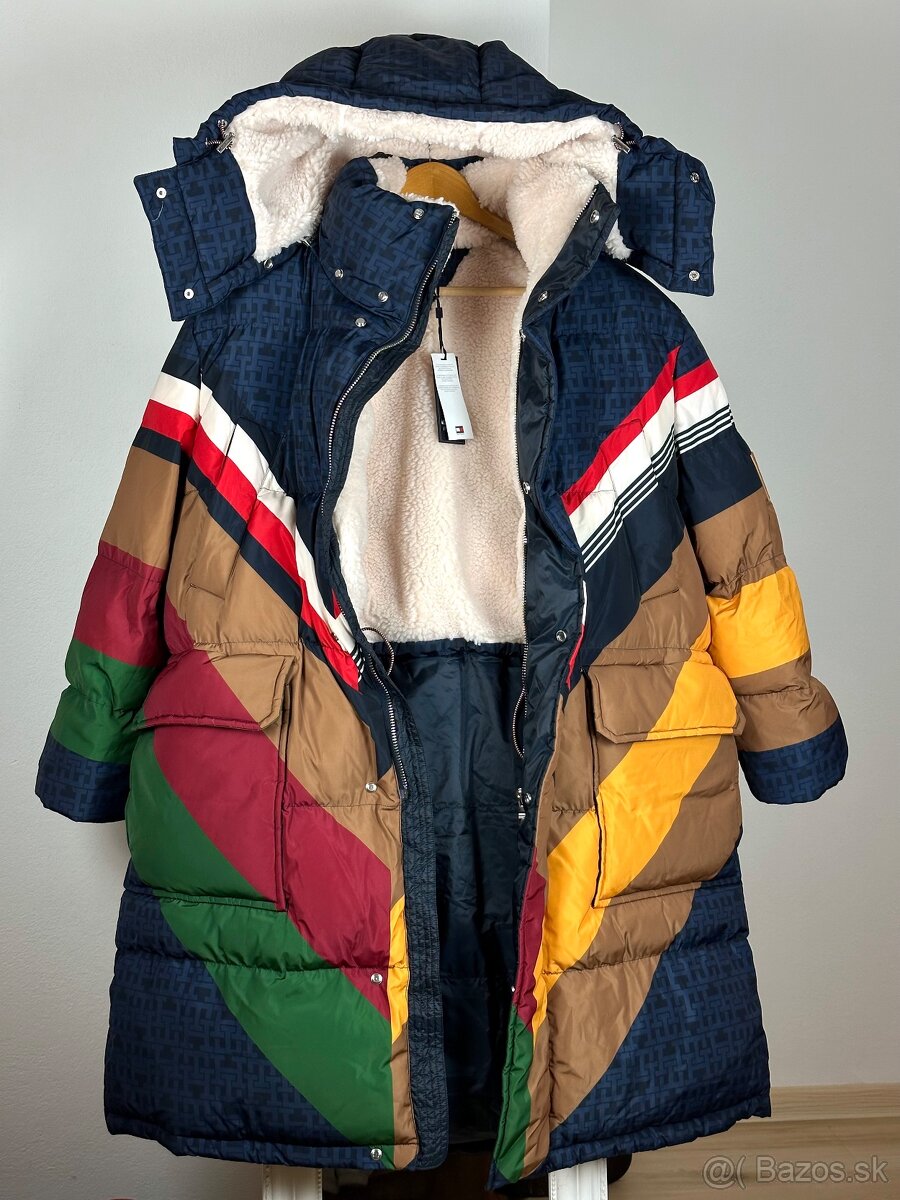 Tommy Hilfiger x Pendleton unisex zimny kabat