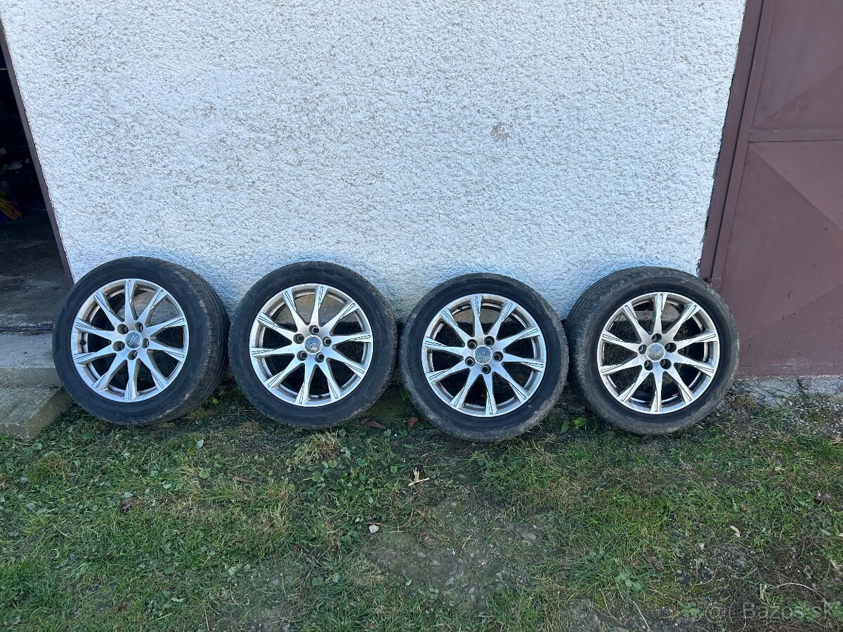 Originál elektróny Audi 5x112 225/55 R17