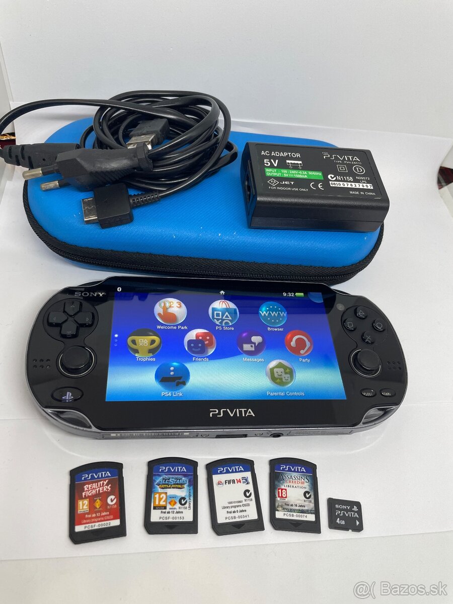 PS VITA PCH-1004 OLED +4hry+4gb karta