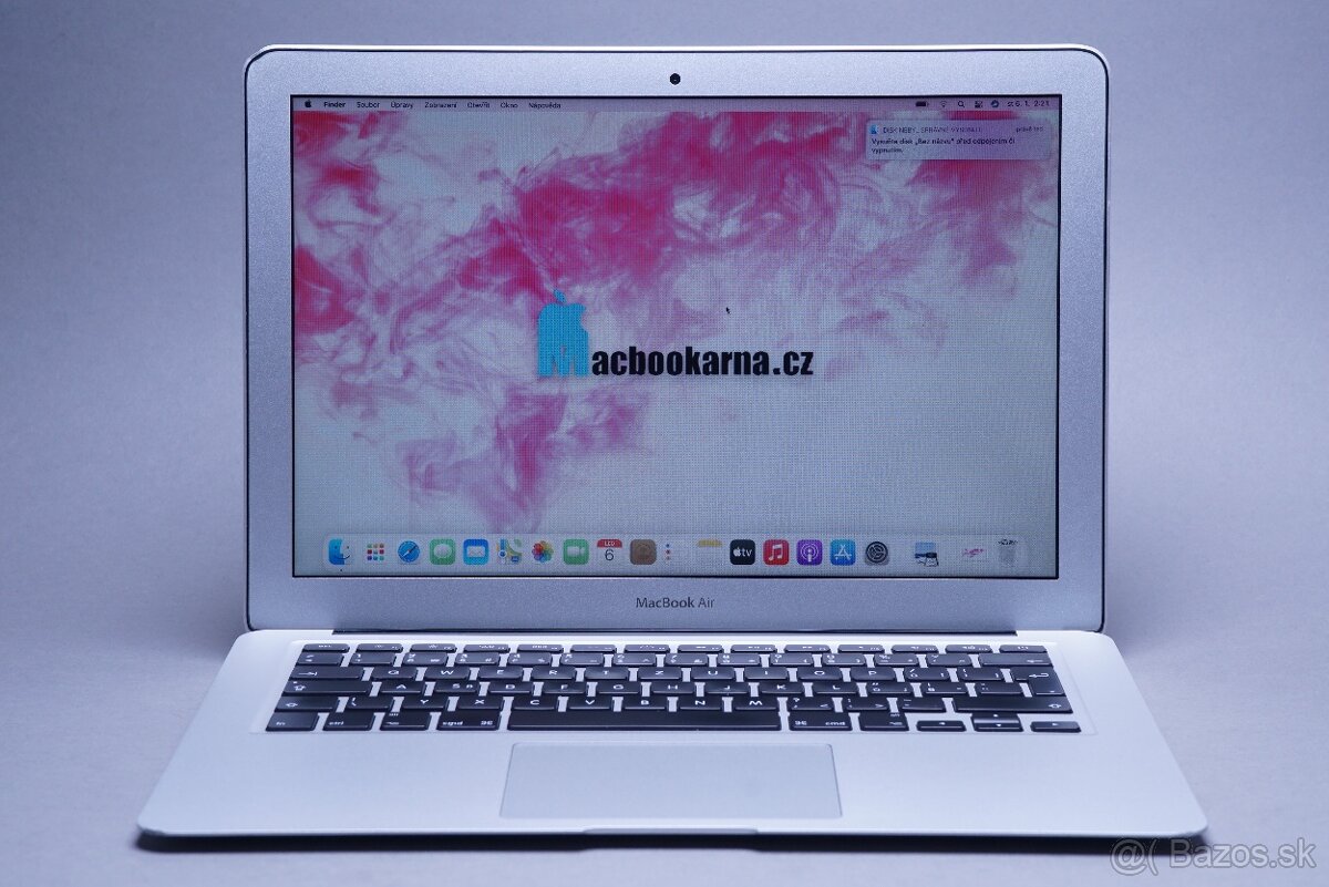 ZÁRUKA/Macbook Air 13.3"/I5 1.3GHZ/4GB RAM/128GBSSD/CZ