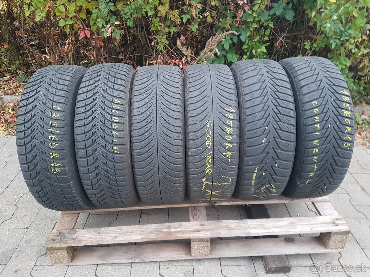 Zimne 185/60R15 páry