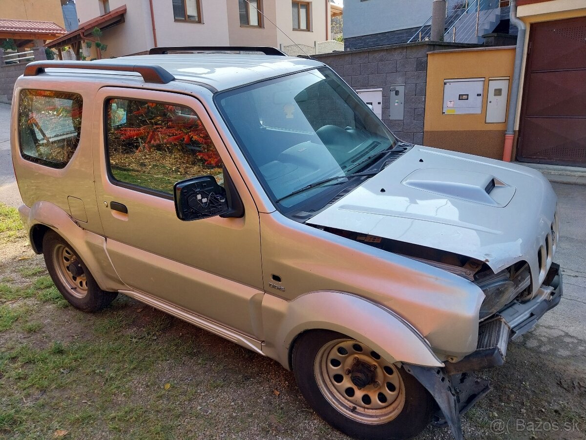 Suzuki Jimny 1,5 DiDS, 4x4, r.v. 2009, bez korózie, na diely