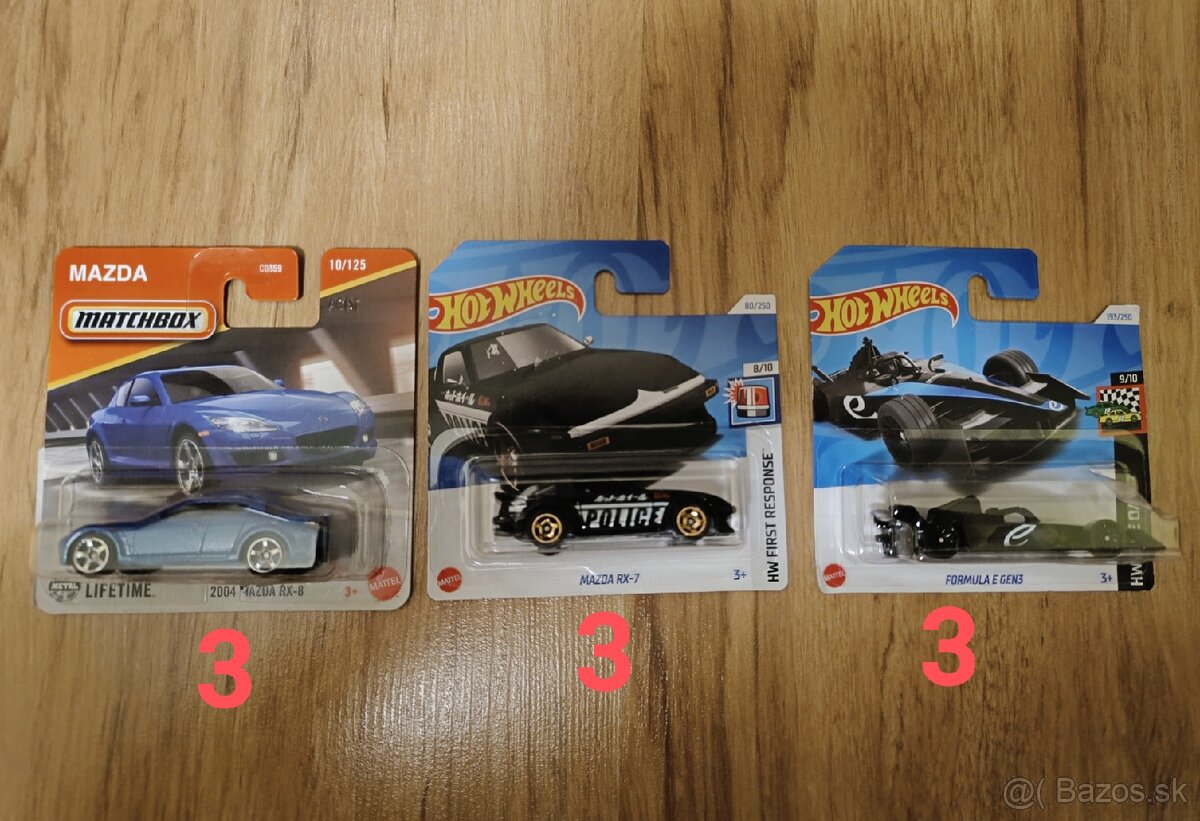 Autíčka Hotwheels Japonci Kia