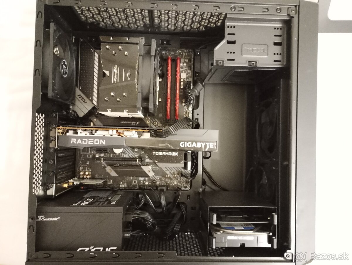 Herný PC AMD Ryzen 7 5700X Radeon RX 6600 32GB 3600Mhz DDR4