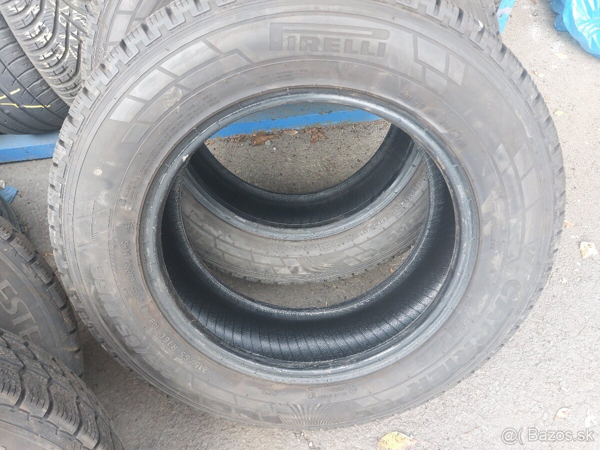 Predam zimne 2x 215/65R16C Pirelli