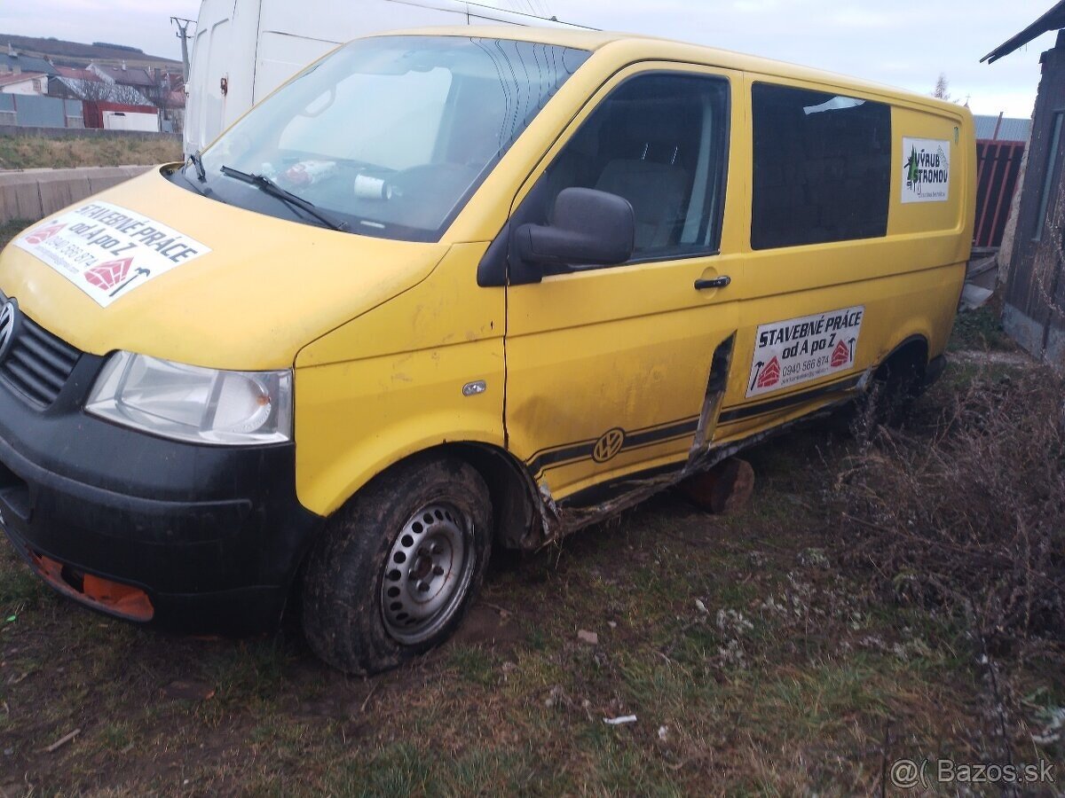 Vw t5 1.9tdi na diely alebo v celku