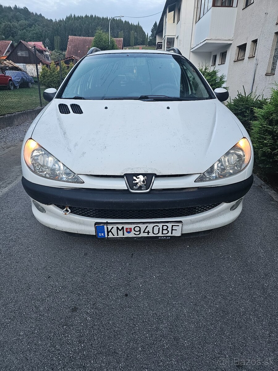 Predám Peugeot 206 sw 1.4  50kw