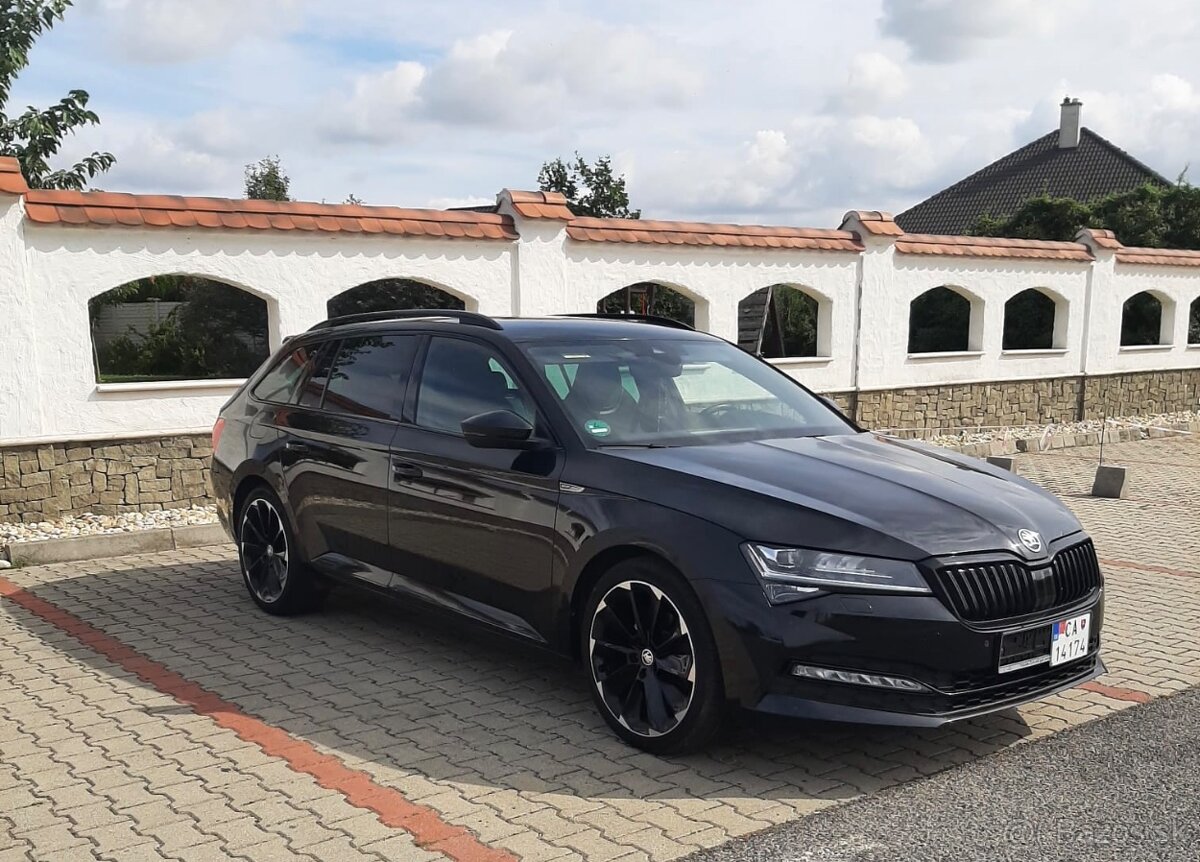 Škoda superb combi 2.0 tdi 110 kw sportline DSG blackpacket