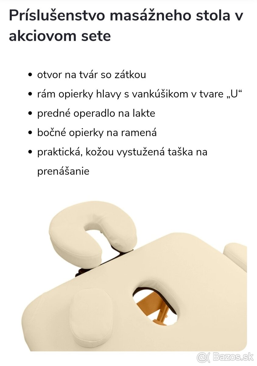 Nepoužívané kozmetické lehátko