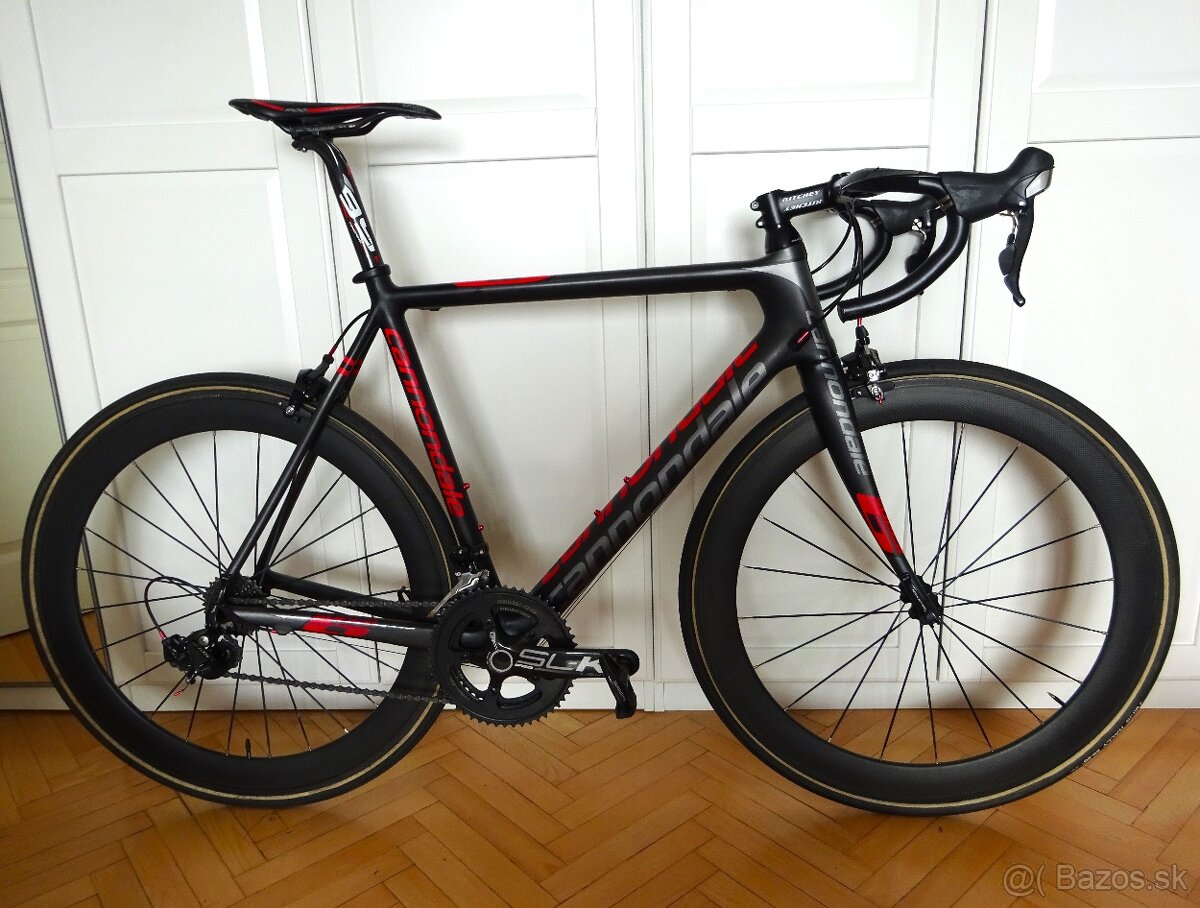 CANNONDALE SUPERSIX EVO + ROVAL CLX60 FULLCARBON 2013 " 56 "