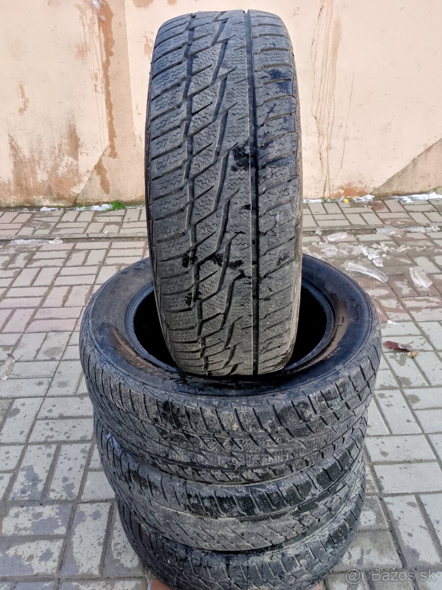 Predám preumatiky 205/55r16 zimné