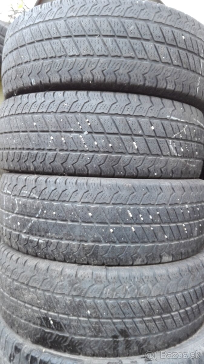 Predám 4-Zimné pneumatiky Barum 225/65 R16C