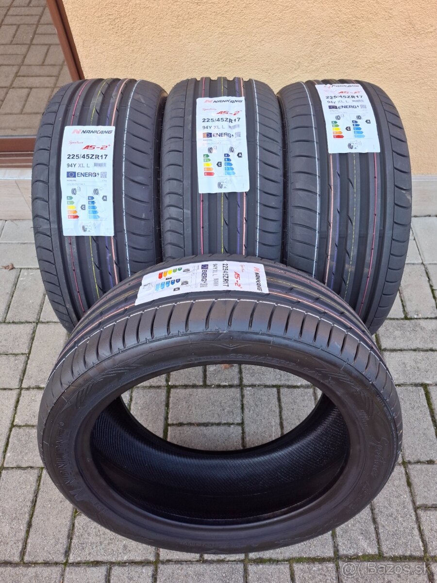 225/45 R17 etné pneumatiky ÚPLNÉ NOVÉ