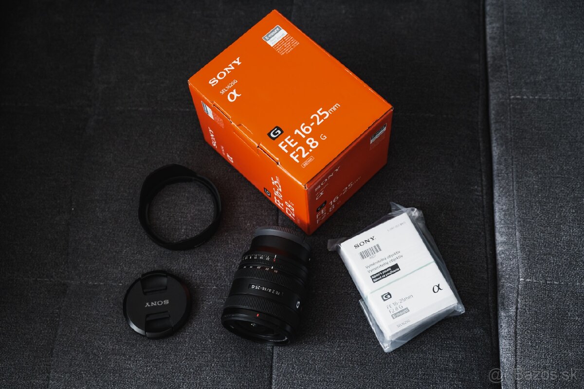 Sony FE 16-25mm F2.8 G