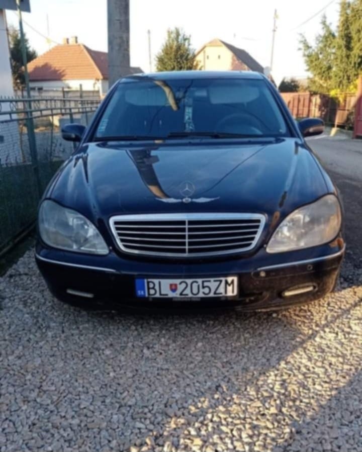 Mercedes s 320cdi rok 2001