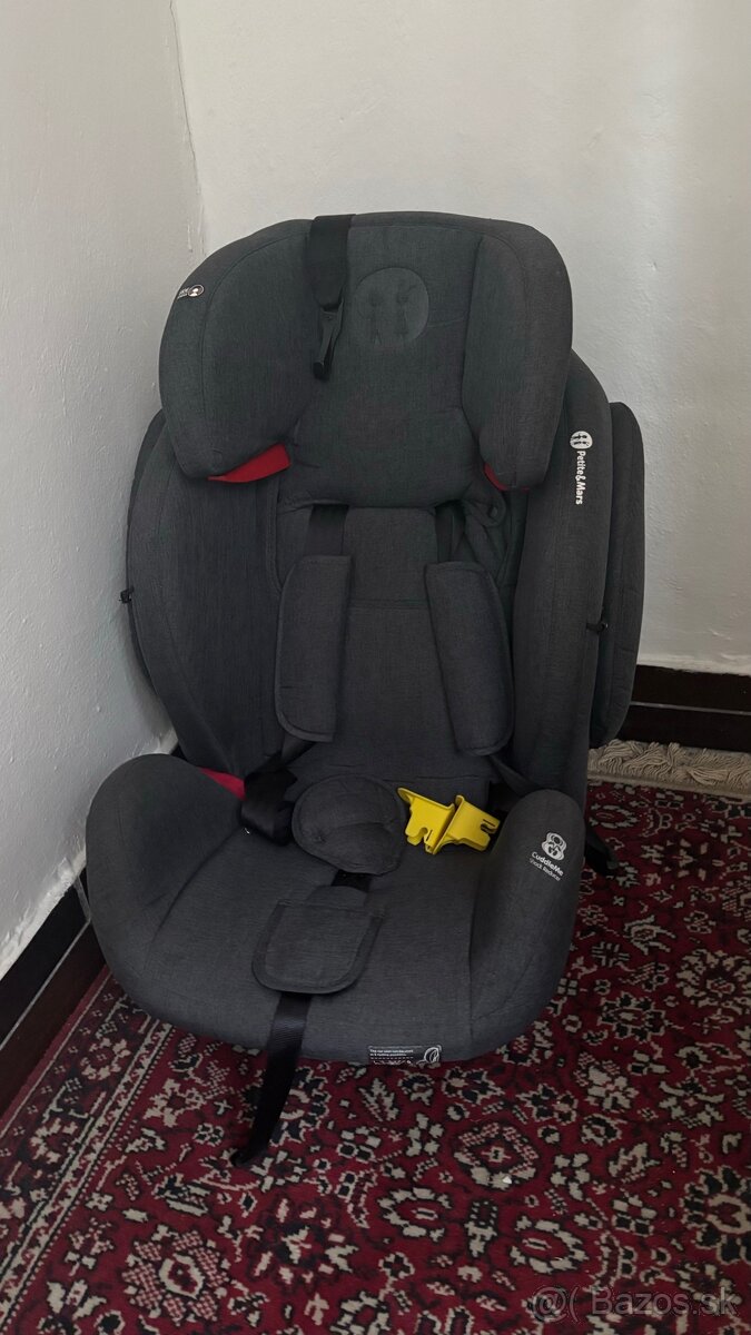 Autosedačka Prime II Isofix Grey 9-36 kg Petite&Mars