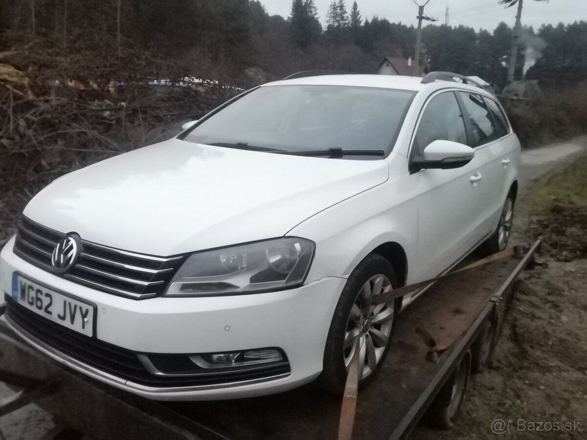 Rozpredám volkswagen passat b7 combi 2,0 tdi 103 kW