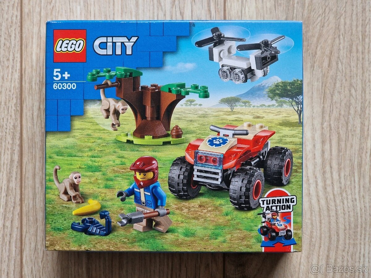 Lego City 60300 Záchranárska štvorkolka v divočine