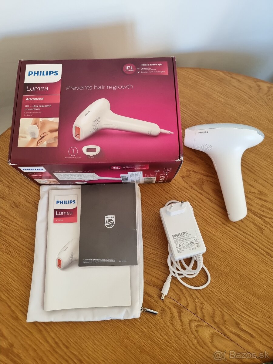 Philips Lumea Advanced IPL epilátor Philips Lumea Advanced