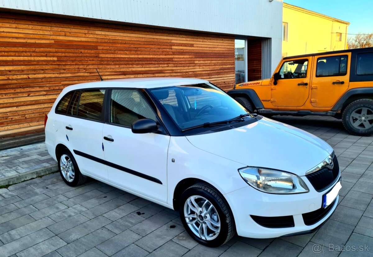 Škoda Fabia Combi Facelift 2014 1,6TDI 148000.KM KRÁSNÝ STAV