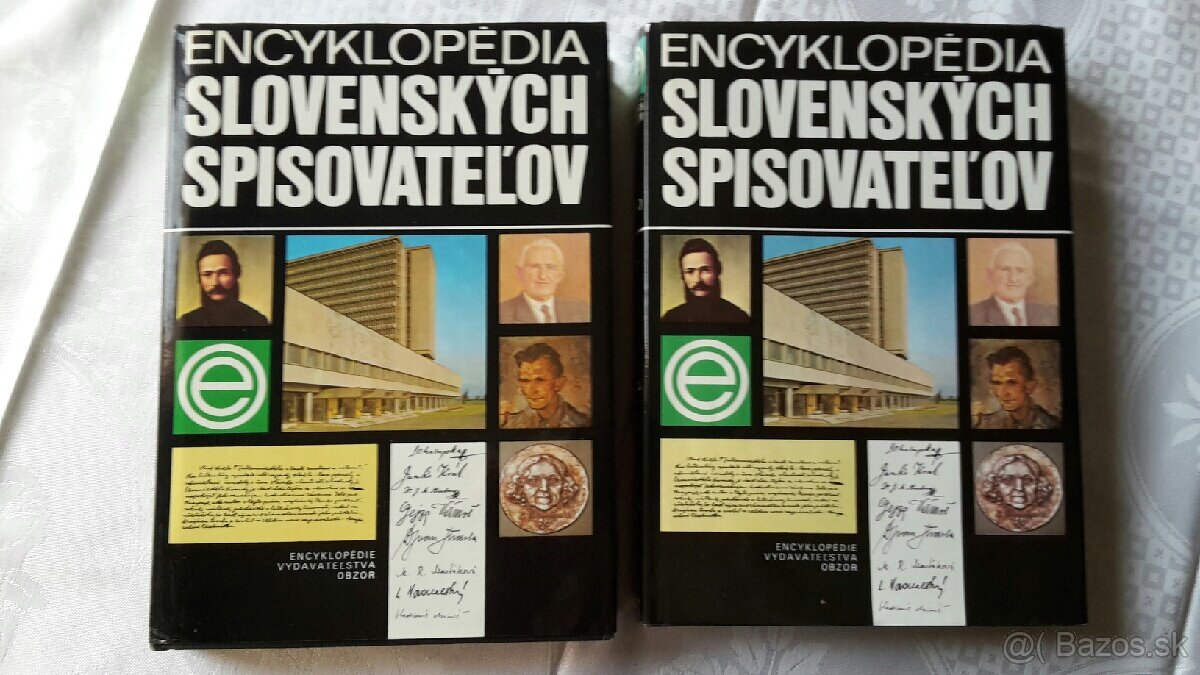 Predám knihy ENCYKLOPEDIA SLOVENSKYCH SPISOVATELOV.