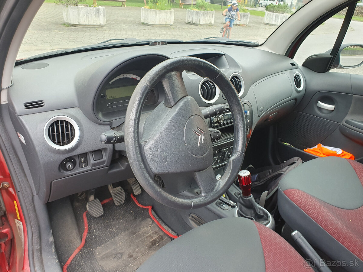 rozpredám citroen C3, 1.4 benzín, 54 kW, kfv, kfw