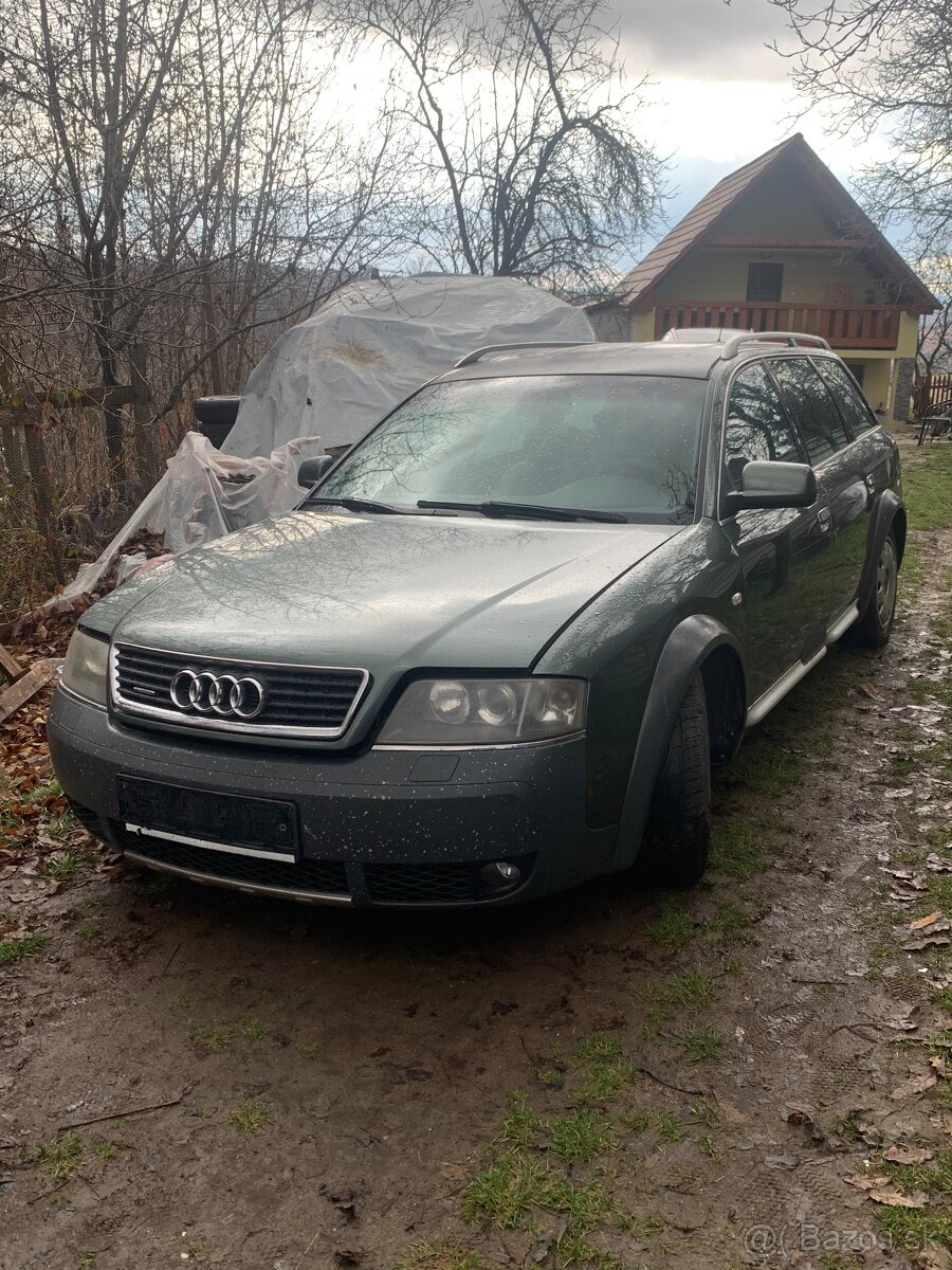 Rozpredám Audi a6 c5 allroad 2.5 TDi