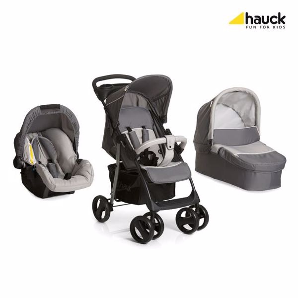 HAUCK Shopper SLX Trio Set Kočík 3v1 - Stone Grey